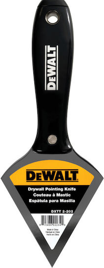 DEWALT Σπάτουλα Γυψοσανίδας Μεταλλική 88mm με Πλαστική Λαβή 2-202
