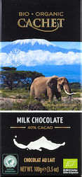 Cachet Organic Chocolate Milk 100gr Cachet Organic Chocolate Milk 100gr