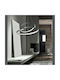 Ondaluce Sigma Hängelampe Silber 70x160cm.