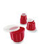 Kuchenprofi No Coating Plastic Creme Caramel Baking Pan 7.5x7.5cm 6pcs