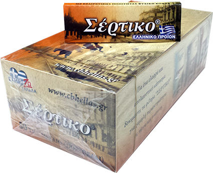 Sertiko Orange Zigarettenpapiere 50 Blätter 50Stück