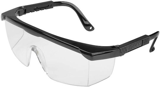 Ingco Safety Glasses for Protection with Transparent Lenses 1pcs