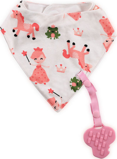 Lorelli Pink Girl Bandana Fabric with Hoop & Loop Fastener Pink Girl