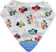 Lorelli Blue Cars Bandana Fabric with Hoop & Lo...