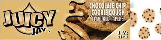 Juicy Jays Chocolate Chip Cookie Χαρτάκια Στριφτού Τσιγάρου 1+1/4 Αρωματικά 32 φύλλα 1τμχ