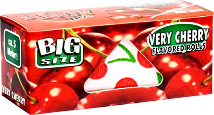 Juicy Jays Very Cherry Cigarette Rolling Roll with Cone Tips 5m 1pcs