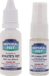 Imperial Feet Gel pentru Micoze Unghii Set de unghii Mycosis Gel 20ml & Anti-fungic Spray 10ml Travel Size