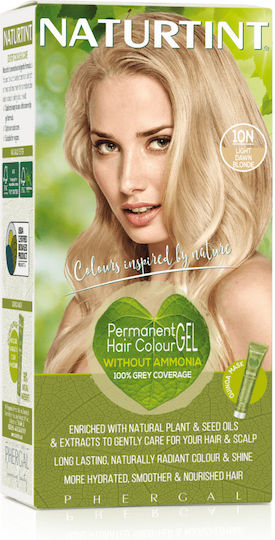 Naturtint Permanenter Haarfärbemittel Χωρίς Αμμωνία 10n Ξανθό Πλατινέ 165ml