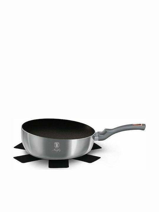 Berlinger Haus Moonlight Collection Wok made of Aluminum with Stone Coating 26cm