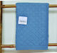 Homeline Blanket Nursery Swaddling Blankets Diamonds 3093 Knitted Blue 70x90cm
