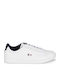 Lacoste Carnaby Evo TRI 1 SMA Ανδρικά Sneakers Λευκά