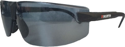 Wurth Exor Safety Glasses for Protection with Gray Lenses Tinted