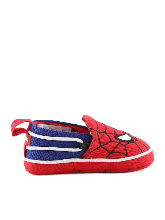 Toms Espadrile pentru bebeluși Roșii Tiny Lima Marvel Spider Man