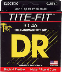 DR Tite-Fit MT-10 Strings 10 - 46 Electric Guitar DR Tite-Fit MT-10 Strings 10 - 46 Electric Guitar
