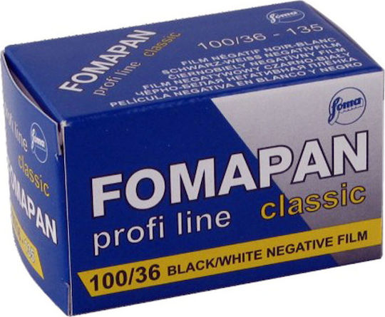 Foma B&W Negative Fomapan Profi Line Classic 100 Roll Film 35mm (36 Exposures)