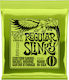 Ernie Ball Complete Set Nickel Wound String for Electric Guitar Slinky Regular 10-46