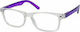 Eyelead E147 Reading Glasses +1.50 in Transparent color E147 E 147