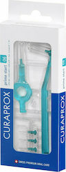 Curaprox Prime Start Interdental Brush Refills with Handle 0.6mm Turquoise 5pcs