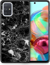 Smartfits Umschlag Rückseite Kunststoff Mehrfarbig (Galaxy A71) A00_Sm1-Sa-A71_MarbleMale_Ro1