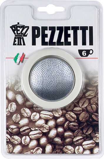 Pezzetti Ανταλλακτικό Φίλτρο Καφετιέρας & Φλάντζα 3 Cups