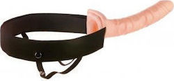 Pipedream Fetish Fantasy Series Hollow Strap-On Gurtzeug mit Dildo 25.4cm in Hautfarbe