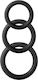 Shots Pack 3 Cock Rings Black