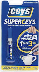 Ceys Κόλλα Gel Στιγμής Superceys 3gr