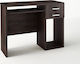 Kinderschreibtisch aus Melamin Wenge-Oak 100x55x80cm
