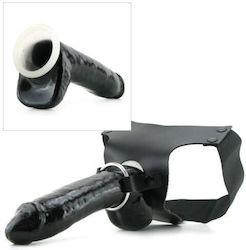 Pipedream Fetish Fantasy Series Mr. Big Harness με Dildo 20cm σε Μαύρο Χρώμα
