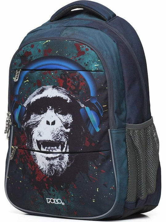 Polo Phantom School Bag Backpack Junior High-High School Multicolored 25lt