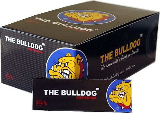 The Bulldog Amsterdam Black Zigarettenpapiere 1+1/4 50 Blätter 50Stück