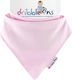 Dribble Ons Bandana material textil cu buton Roz