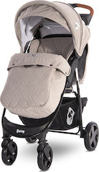 Lorelli Daisy Kinderwagen Geeignet ab 6+ Monaten Beige 9kg