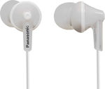 Panasonic Ακουστικά Ψείρες In Ear RP-HJE125 Λευκά