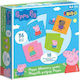 Luna Joc de Masă Peppa Memory Game pentru 2-4 Jucători 3+ Ani