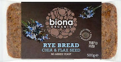 Biona Bread Rye με Chia και Λιναρόσπορο σε Φέτες 500gr