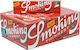 Smoking King Size Thinnest Red Χαρτάκια Στριφτού Τσιγάρου King Size με Τζιβάνες 33 φύλλα 24τμχ