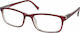 Eyelead E166 Lesebrille +1.75 in Burgundisch Farbe E166 Ε 166 E 166