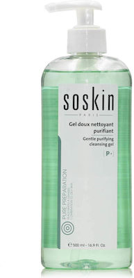 Soskin Gel Reinigung Gentle Purifying Cleansing für fettige Haut 500ml