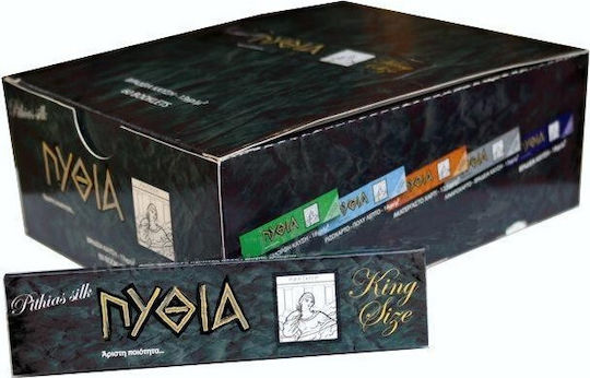 Pythia Slim Cigarette Rolling Papers Slim King Size 32 sheets 60pcs