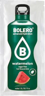 Bolero Χυμός σε Σκόνη 1.5L σε Νερό Καρπούζι Χωρίς Ζάχαρη 9gr