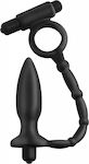 Pipedream Anal Fantasy Collection Ass-Kicker with Cockring 4cm Black
