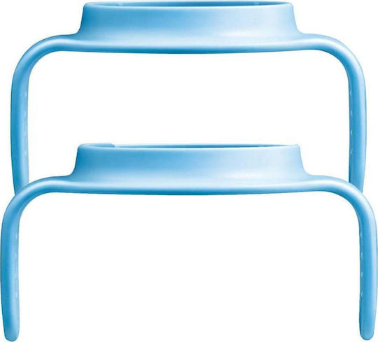 Mam Blue Sippy Cup Handles Hold My Cup Made of Plastic for 4+ Months 2 Pieces