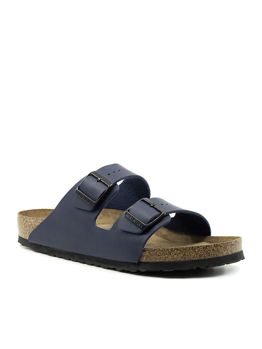 Arizona Soft Footbed Birko-Flor Men's Sandals Blue Regular Fit