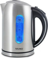 Bruno BRN-0028 1.7lt με Ισχύ 2200W Ασημί