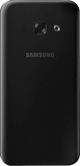 Samsung Καπάκι Μπαταρίας Μαύρο για Galaxy A3 2017