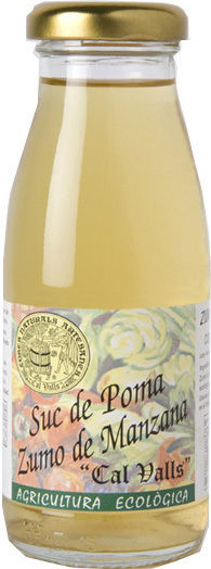 Cal Vall Organic Juice APPLE Sugar Free 200ml 1pcs