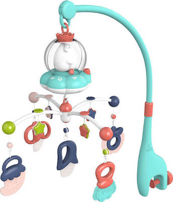 Kikka Boo Mobile for Cot with Music, Rotation, and Teether All in One for 0++ Months 31201010143