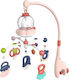 Kikka Boo Mobile for Cot with Music, Rotation & Teether All in One for Newborn