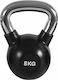 AMILA Kettlebell Rubber 8kg Black